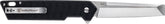 8Cr13MoV stainless steel blade with black G-10 handles